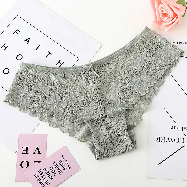 Women's Lace Seamless Thong