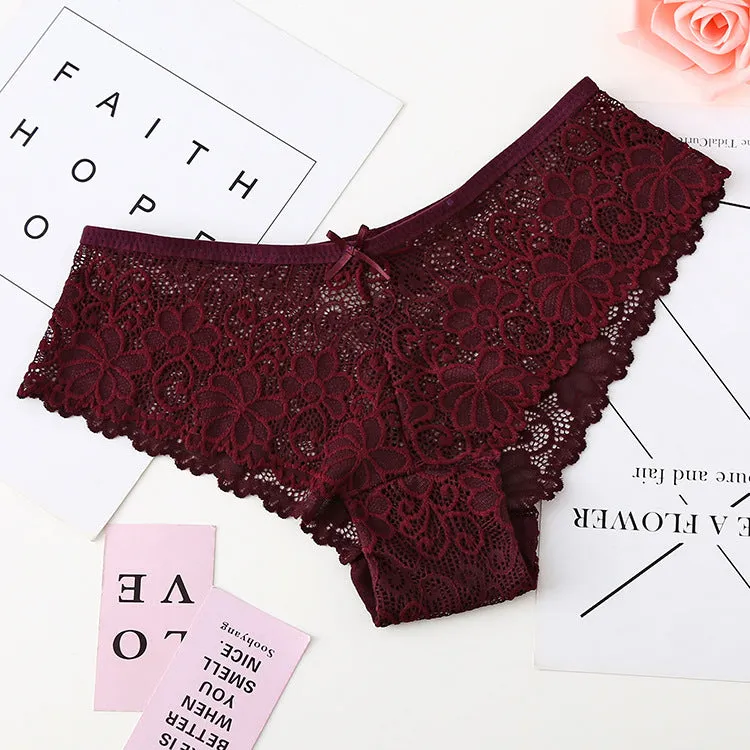 Women's Lace Seamless Thong