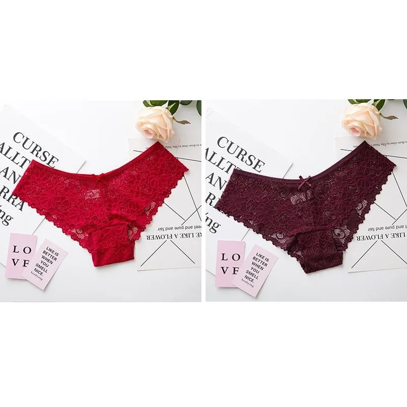 Women's Lace Seamless Thong