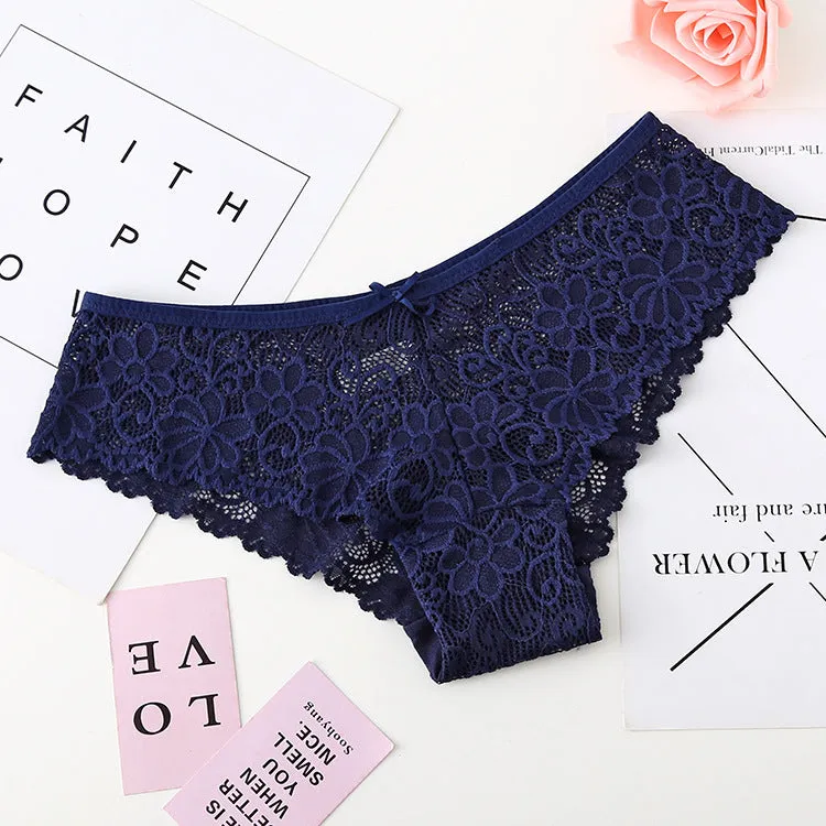 Women's Lace Seamless Thong