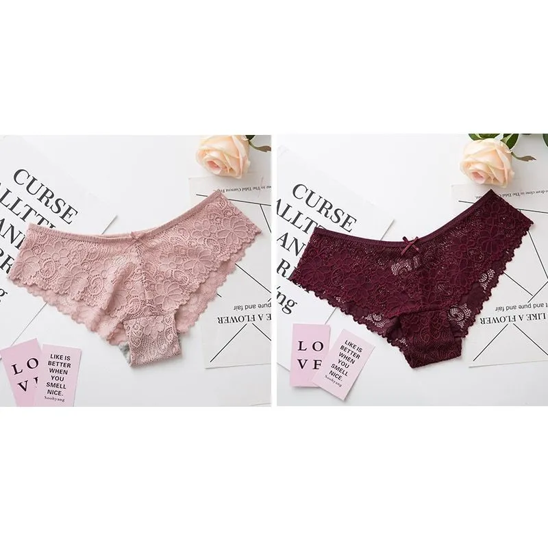 Women's Lace Seamless Thong
