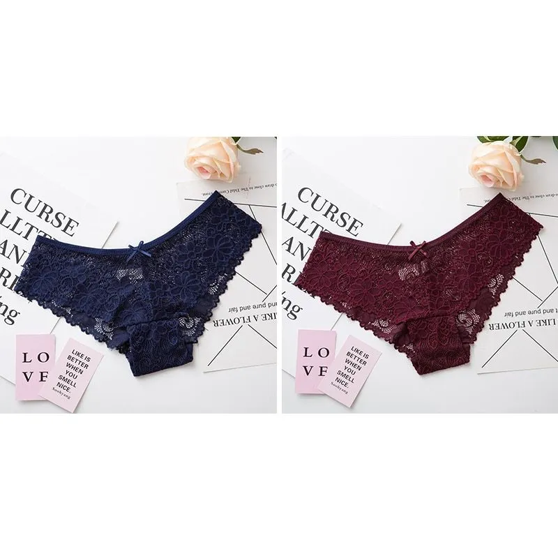 Women's Lace Seamless Thong