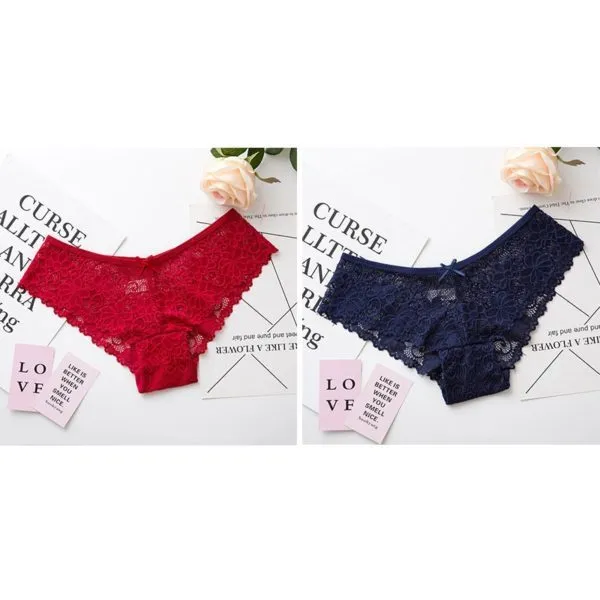 Women's Lace Seamless Thong