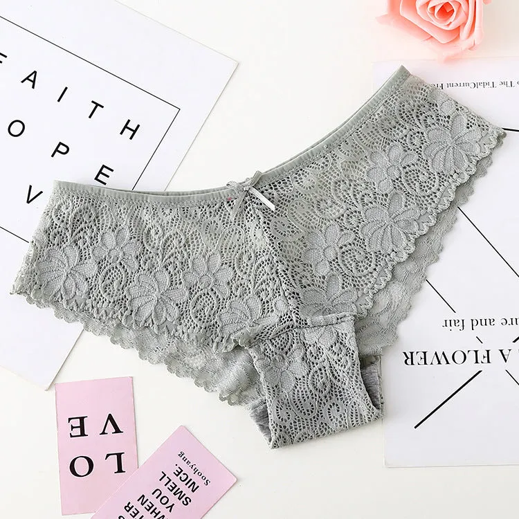 Women's Lace Seamless Thong