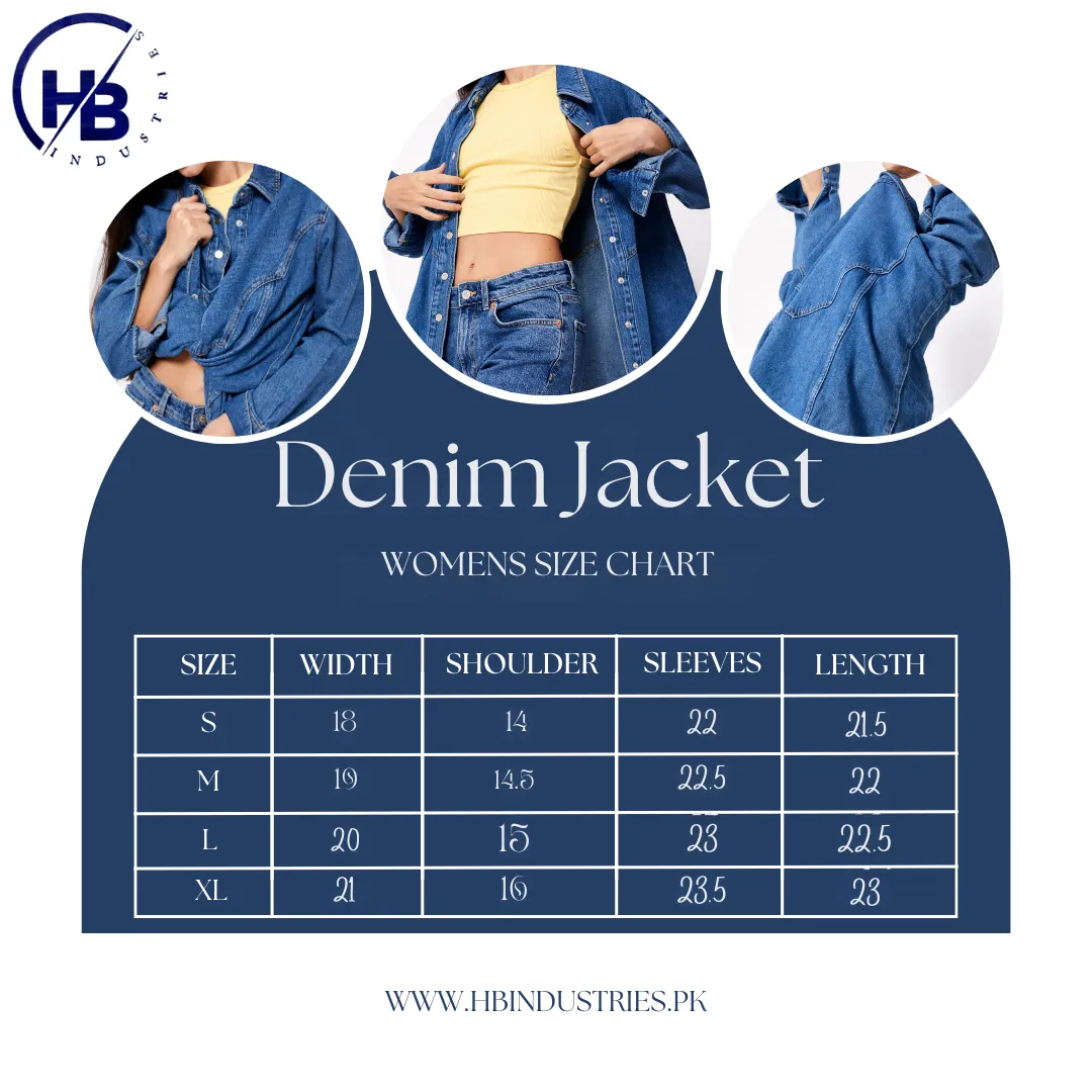 Women’s Light Blue Denim Jacket – Classic Elegance for Every Occasion