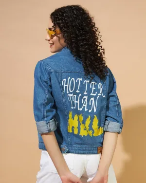 Women’s Light Blue Denim Jacket – Classic Elegance for Every Occasion