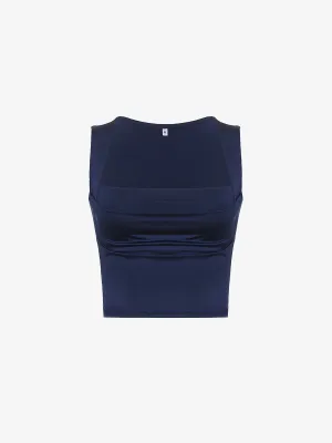 WOMEN'S LOW NECK TOP