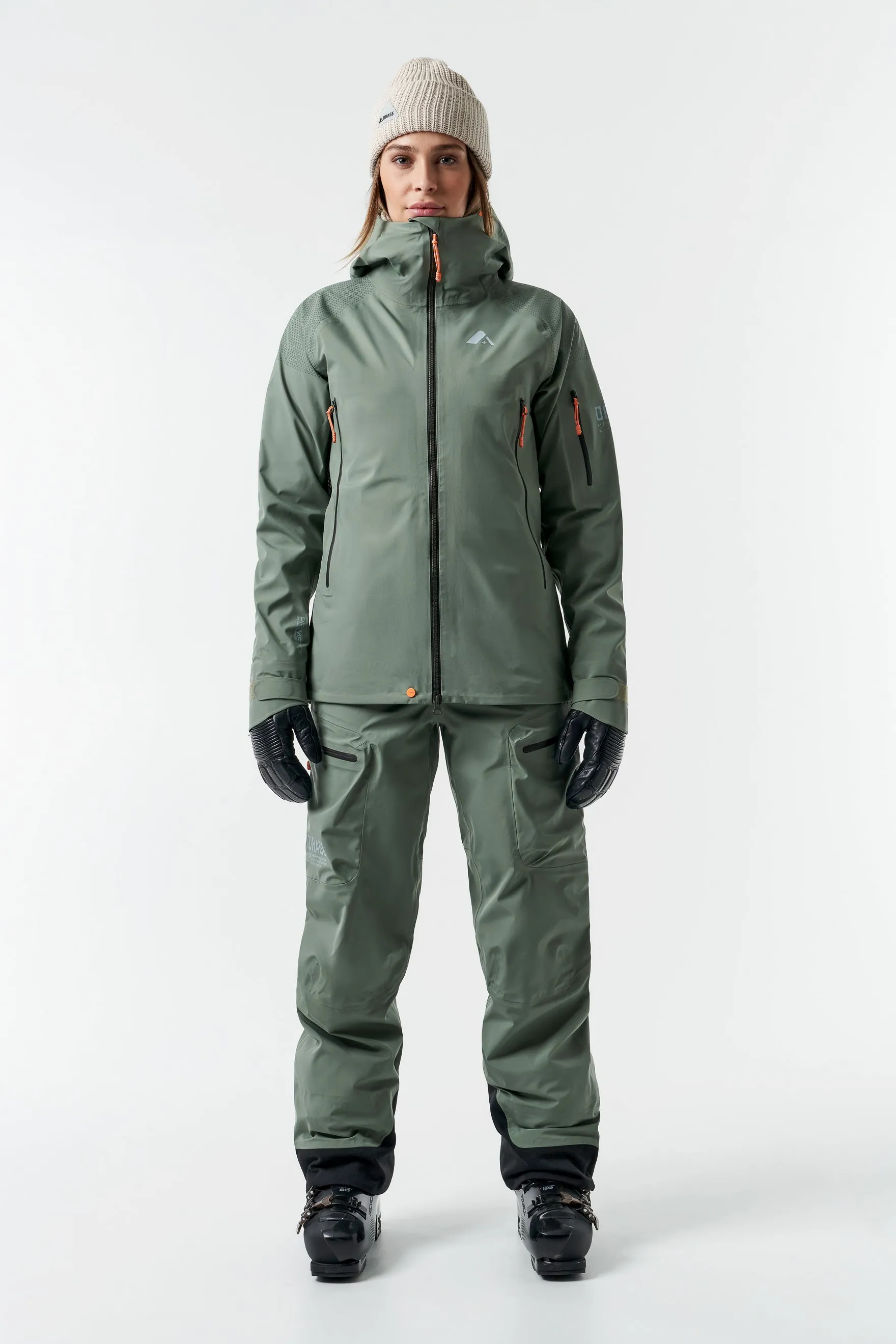 Women’s Mtn-X Alpina Light 3L Jacket-Dark Leaf