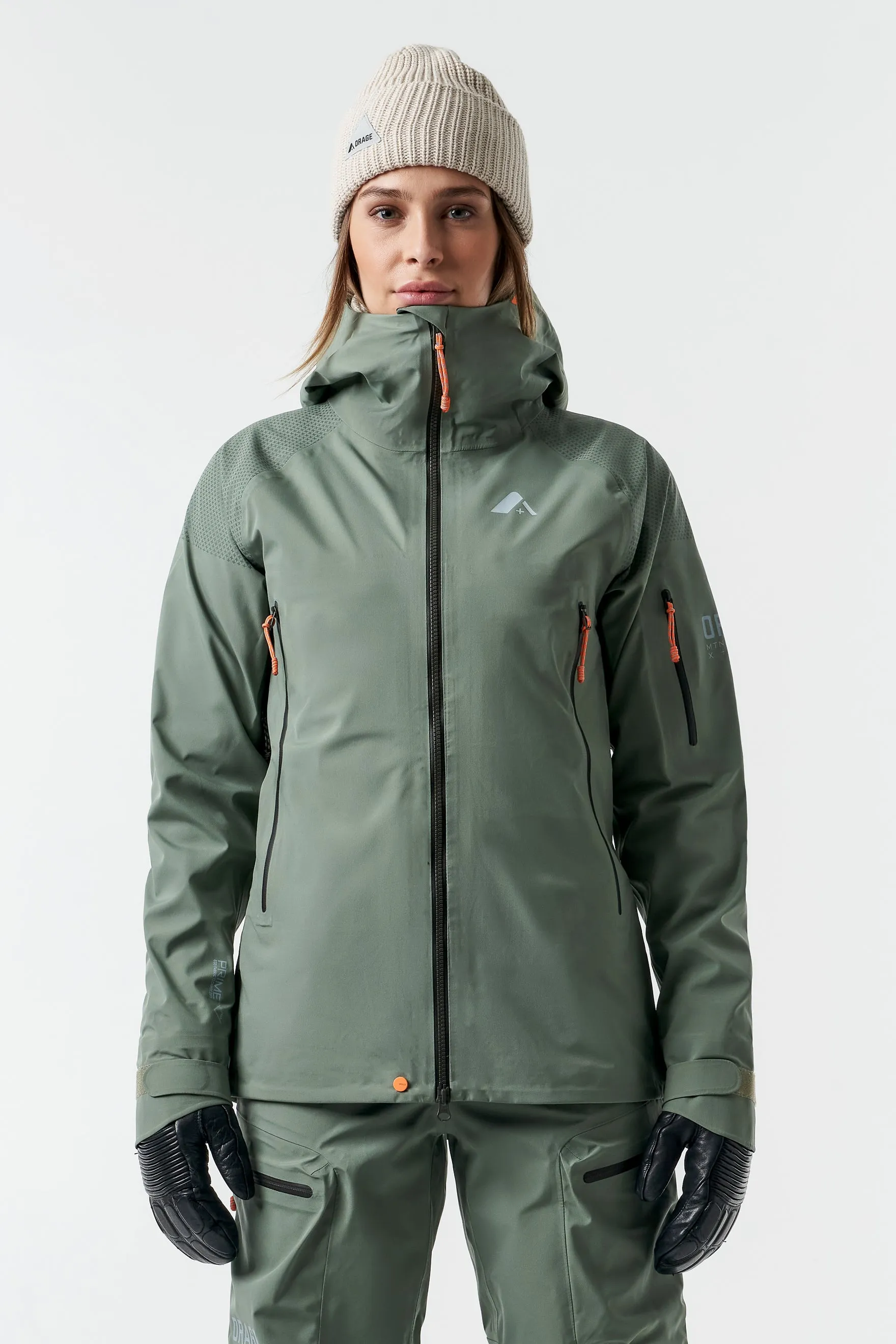 Women’s Mtn-X Alpina Light 3L Jacket-Dark Leaf