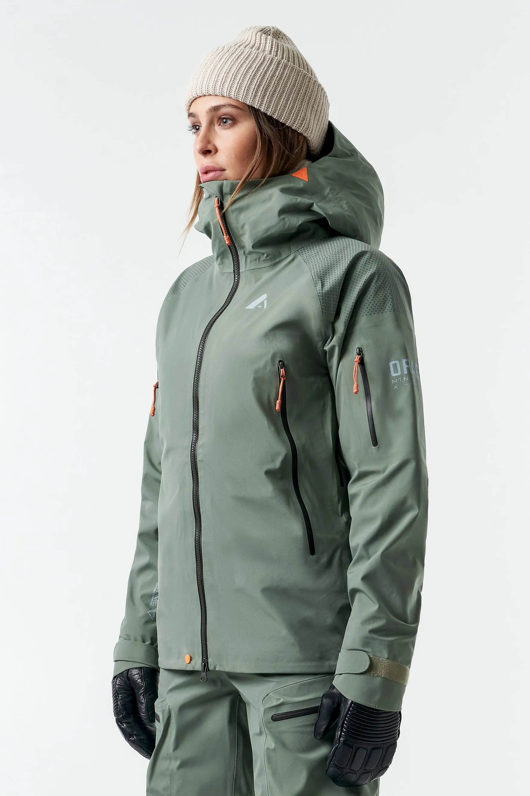 Women’s Mtn-X Alpina Light 3L Jacket-Dark Leaf