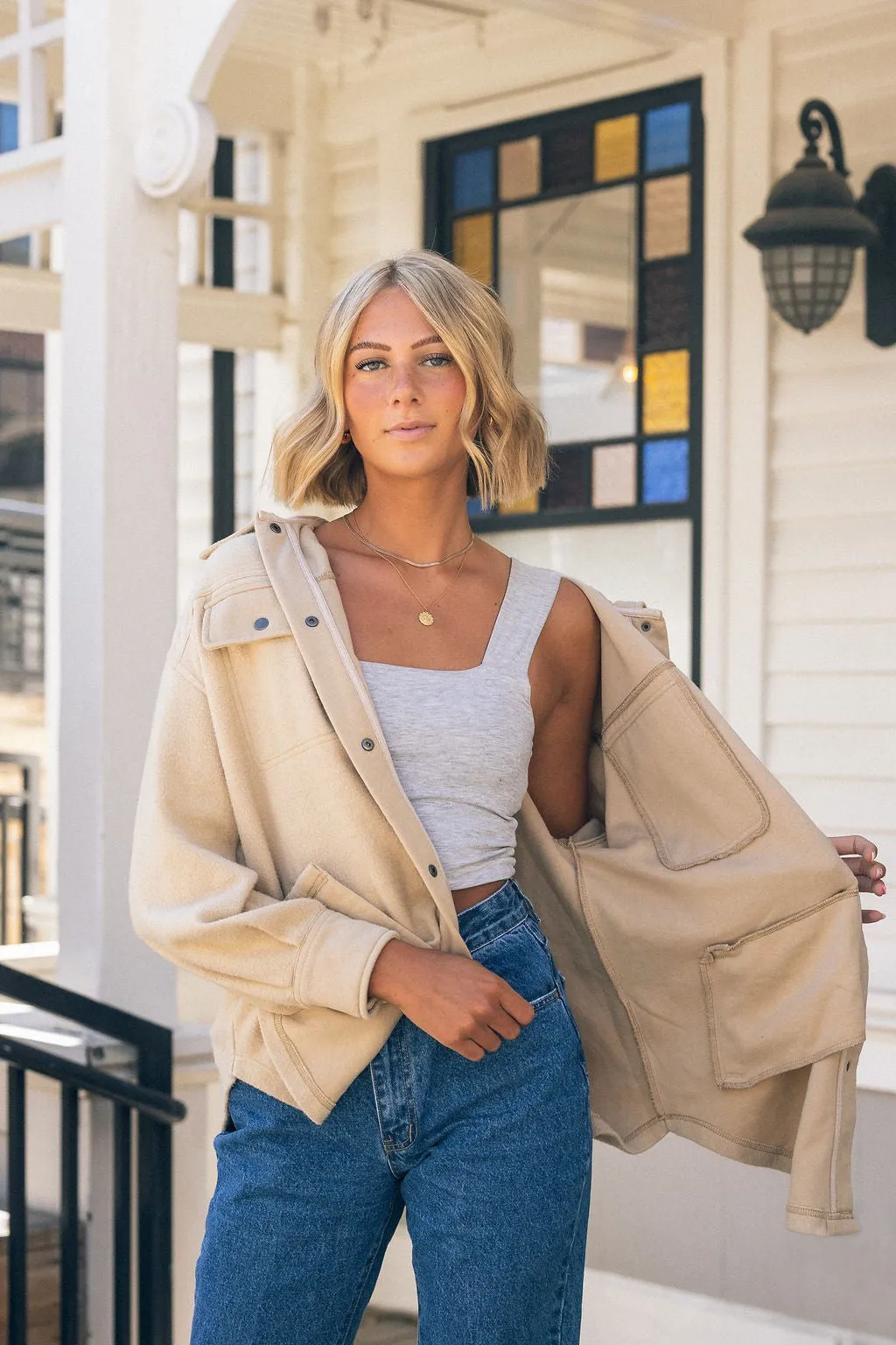 Women's Oversized Shacket