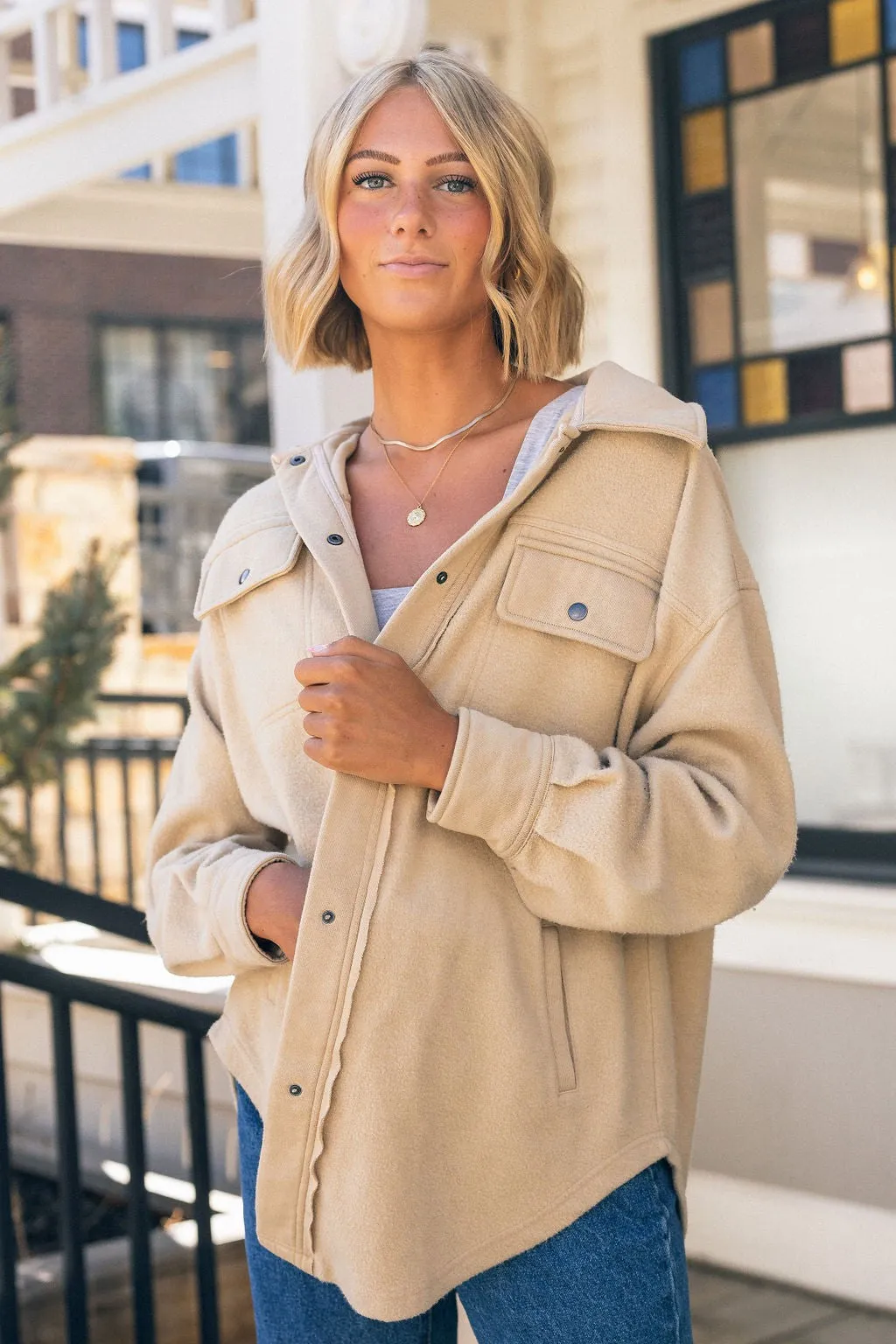 Women's Oversized Shacket