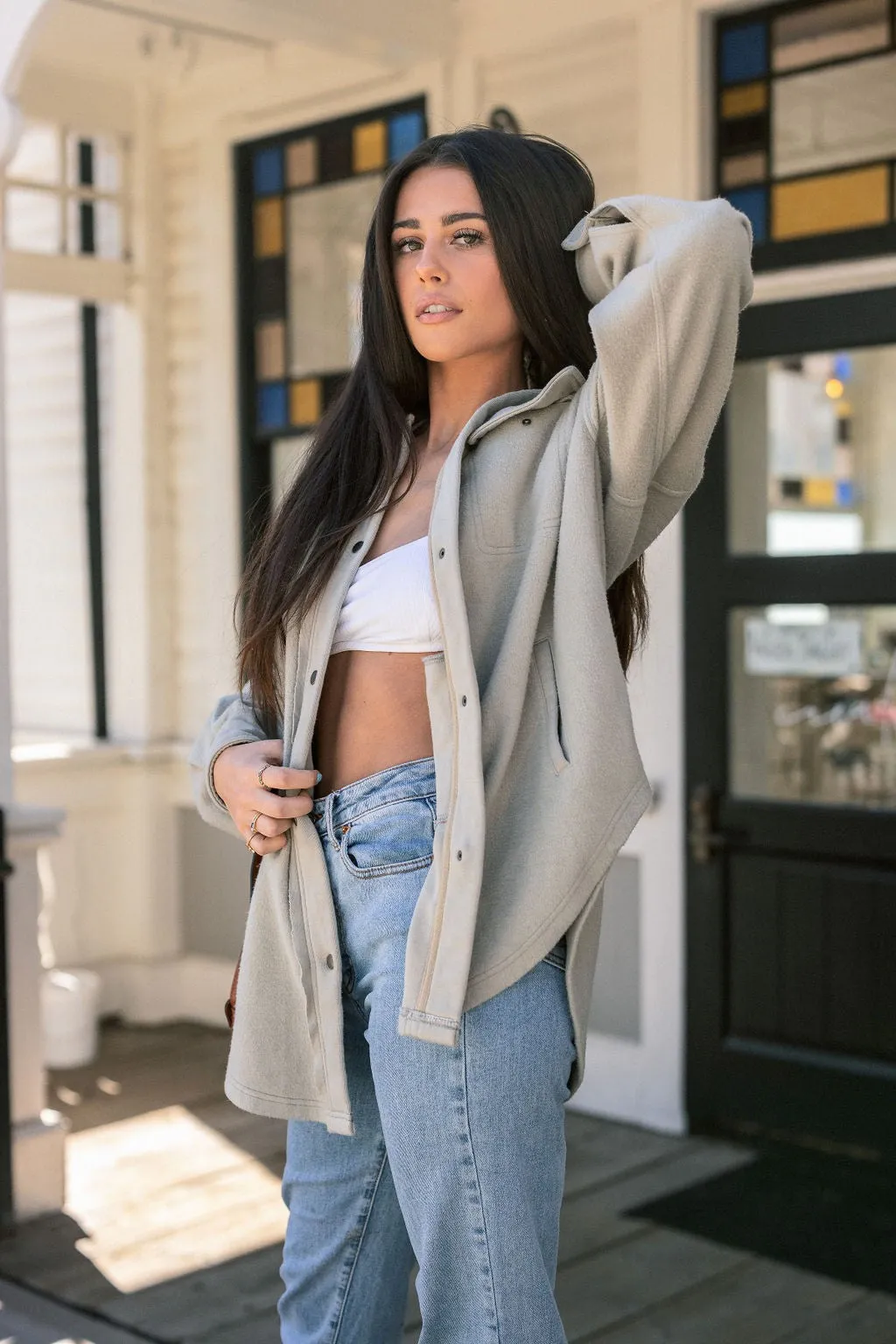 Women's Oversized Shacket