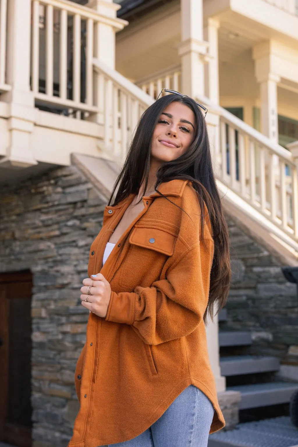 Women's Oversized Shacket