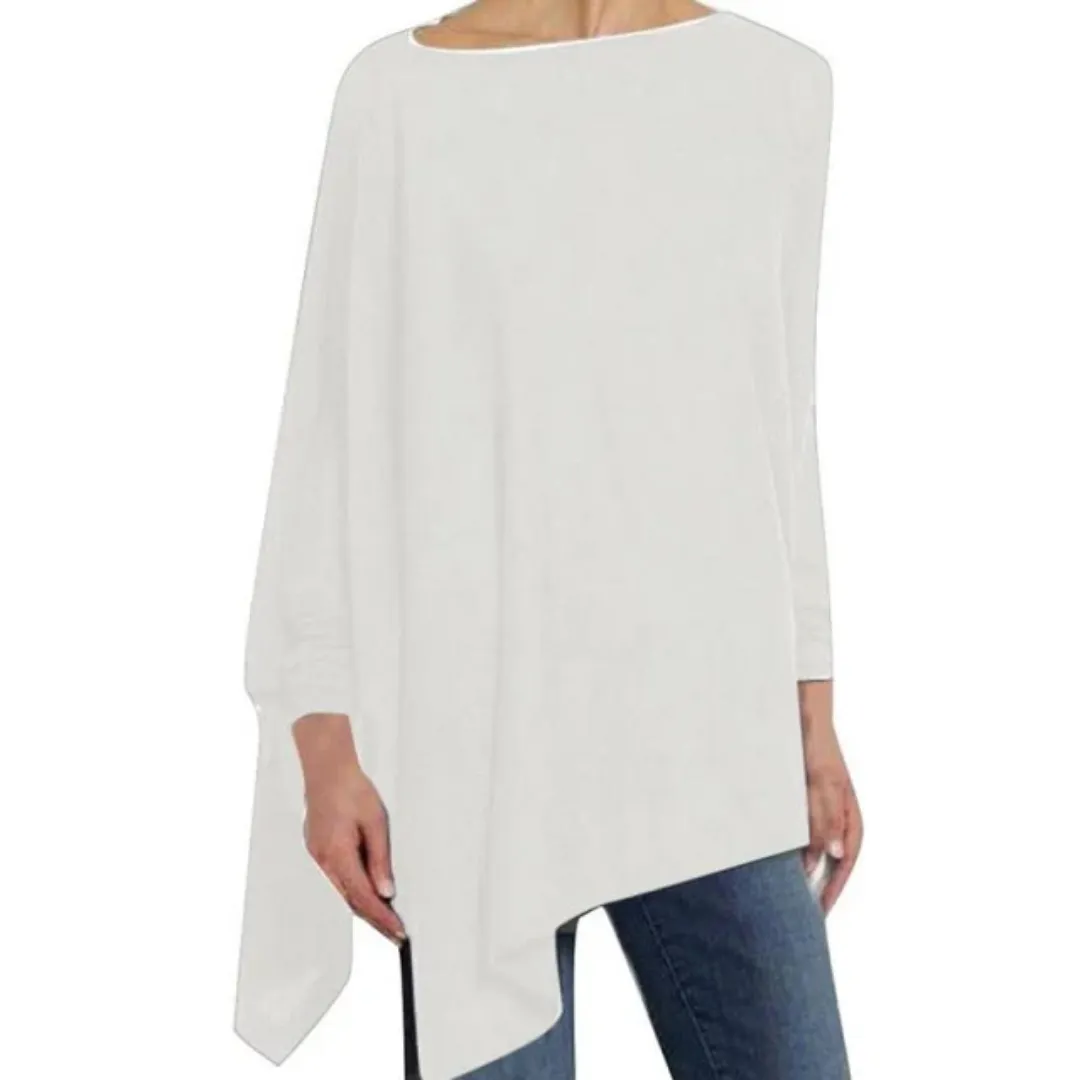 Women's Oversized Summer Top | Long Sleeve