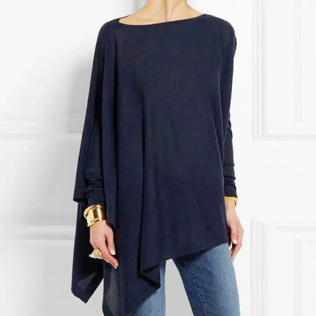 Women's Oversized Summer Top | Long Sleeve