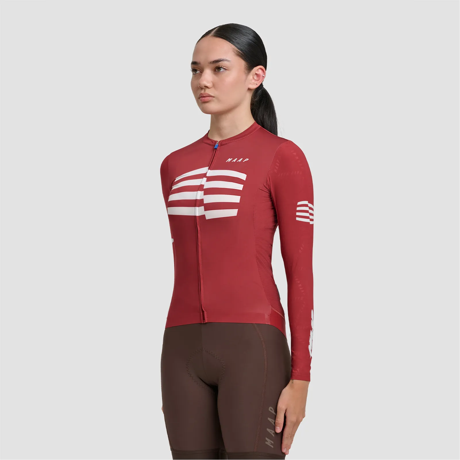 Women's Sphere Pro Hex LS Jersey 2.0 Scarlet