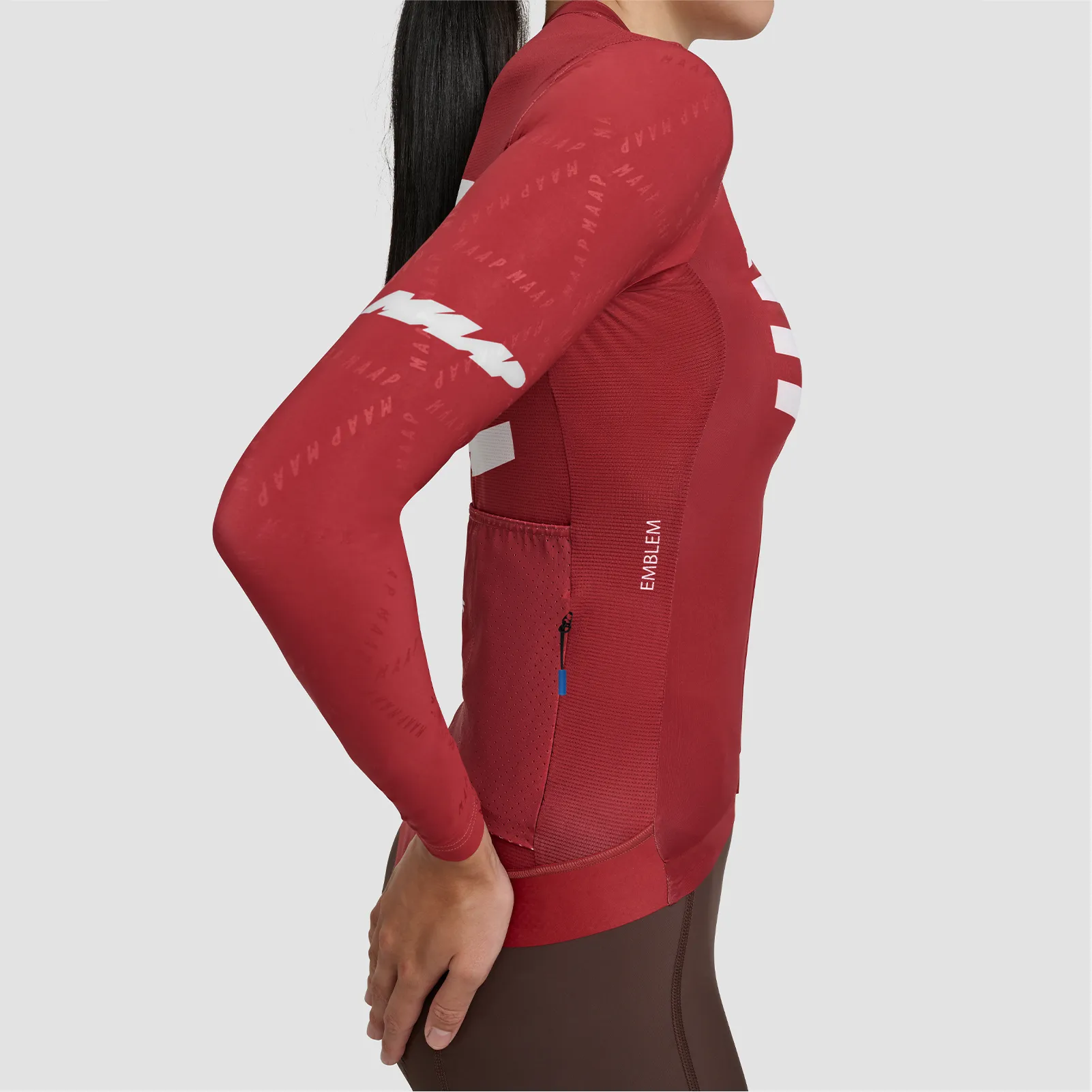 Women's Sphere Pro Hex LS Jersey 2.0 Scarlet