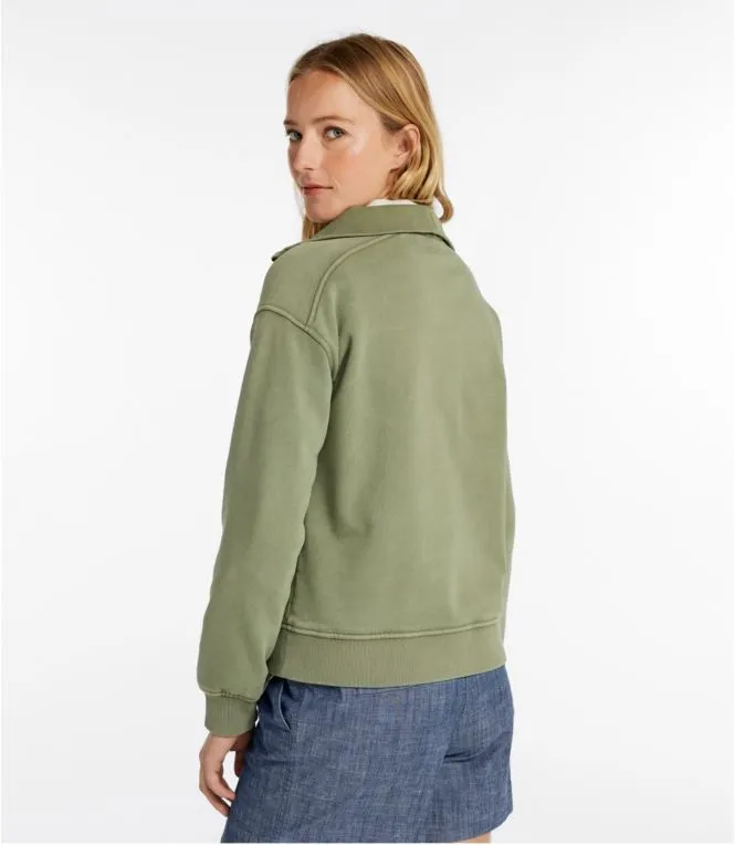 WOMEN'S SUNWASHED QUARTER ZIP
