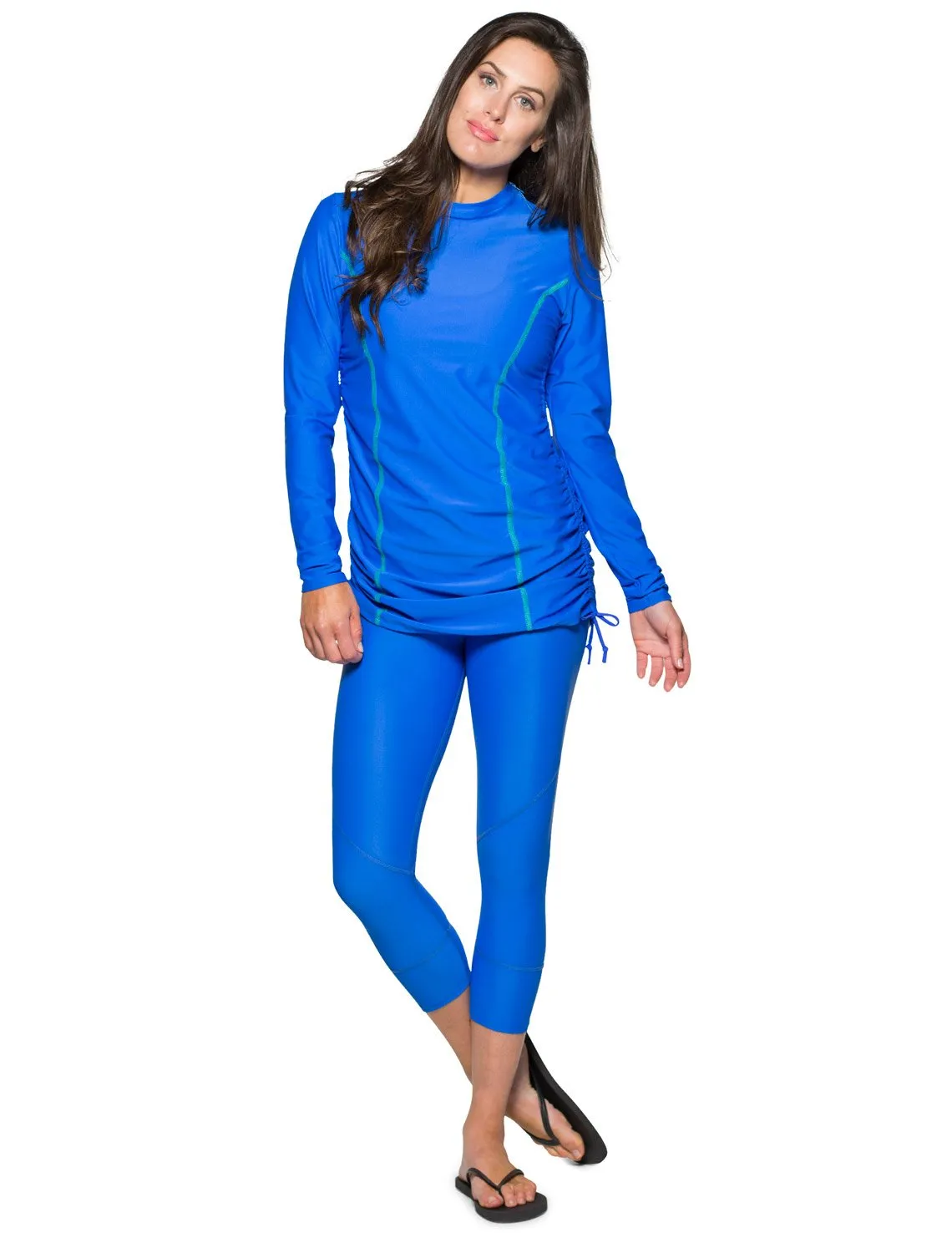 Women's Swim Capri 20" (Regular & Plus Size) - Royal