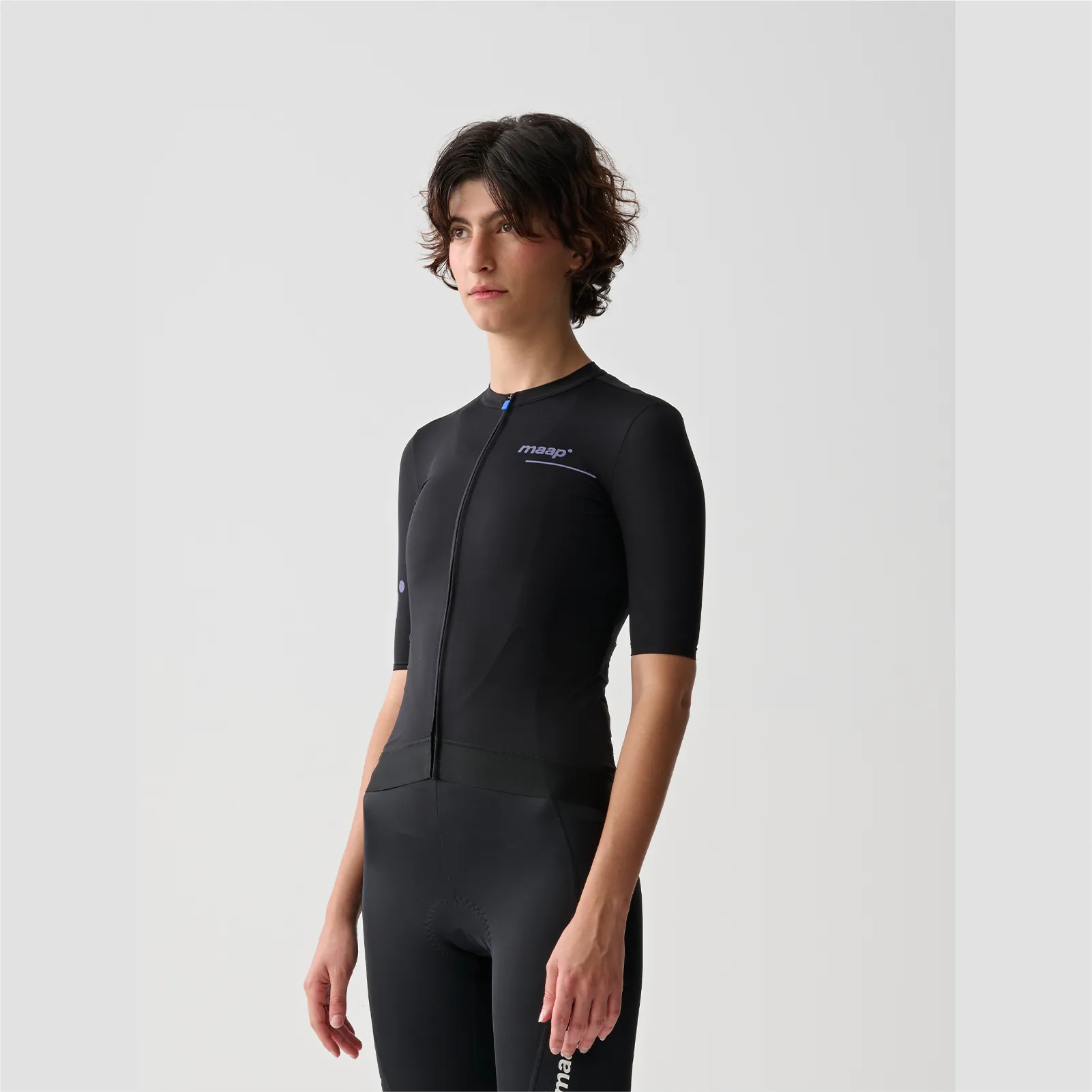 Women's Training Jersey Black/Lavender