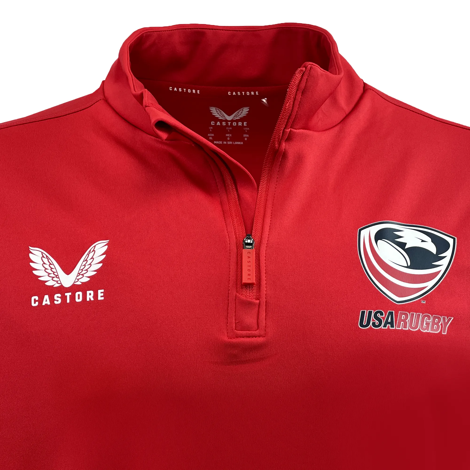 Women's USA Rugby 1/4 Zip by Castore