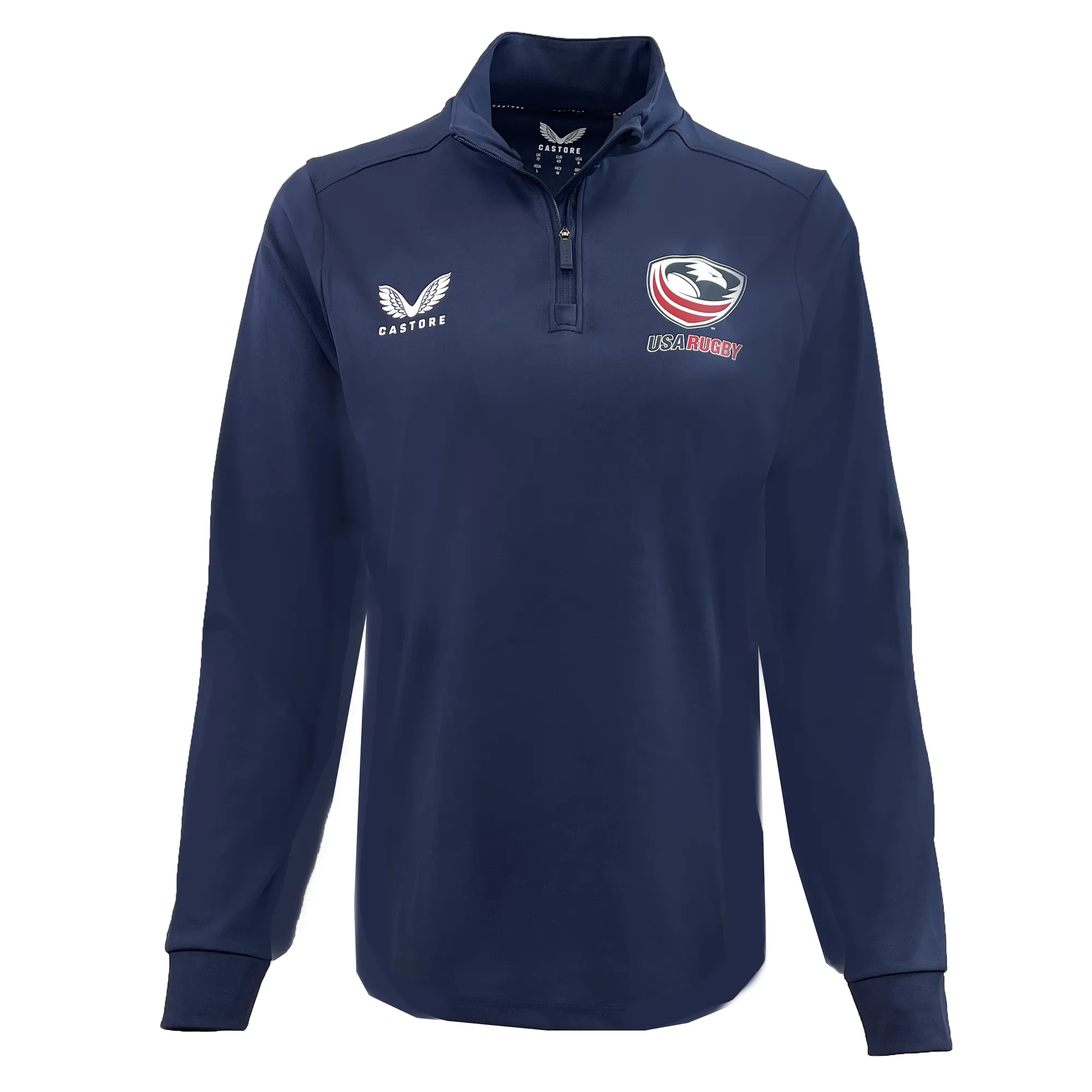 Women's USA Rugby 1/4 Zip by Castore