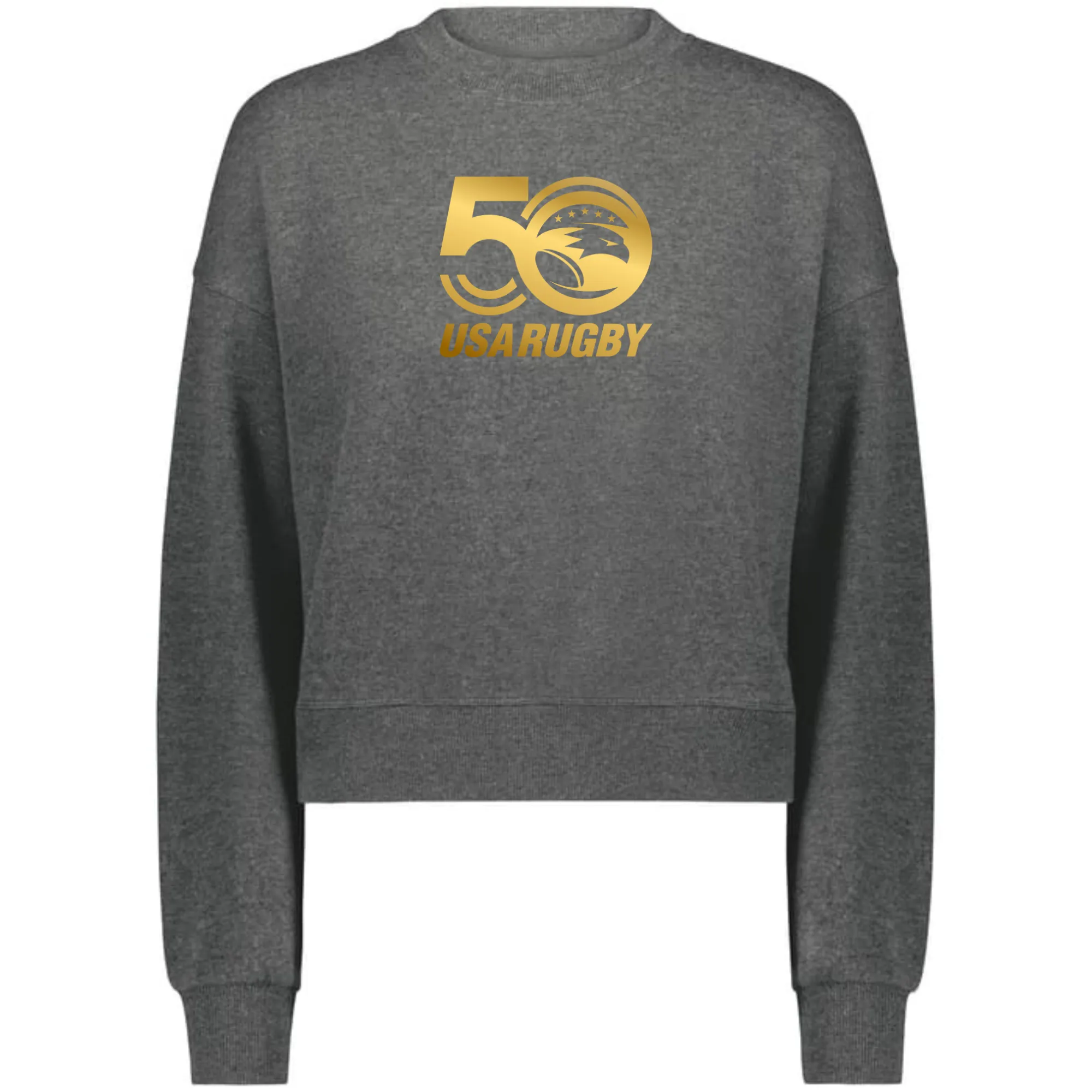 Women's USA Rugby 50th Slouchy Crew Sweatshirt