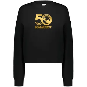 Women's USA Rugby 50th Slouchy Crew Sweatshirt