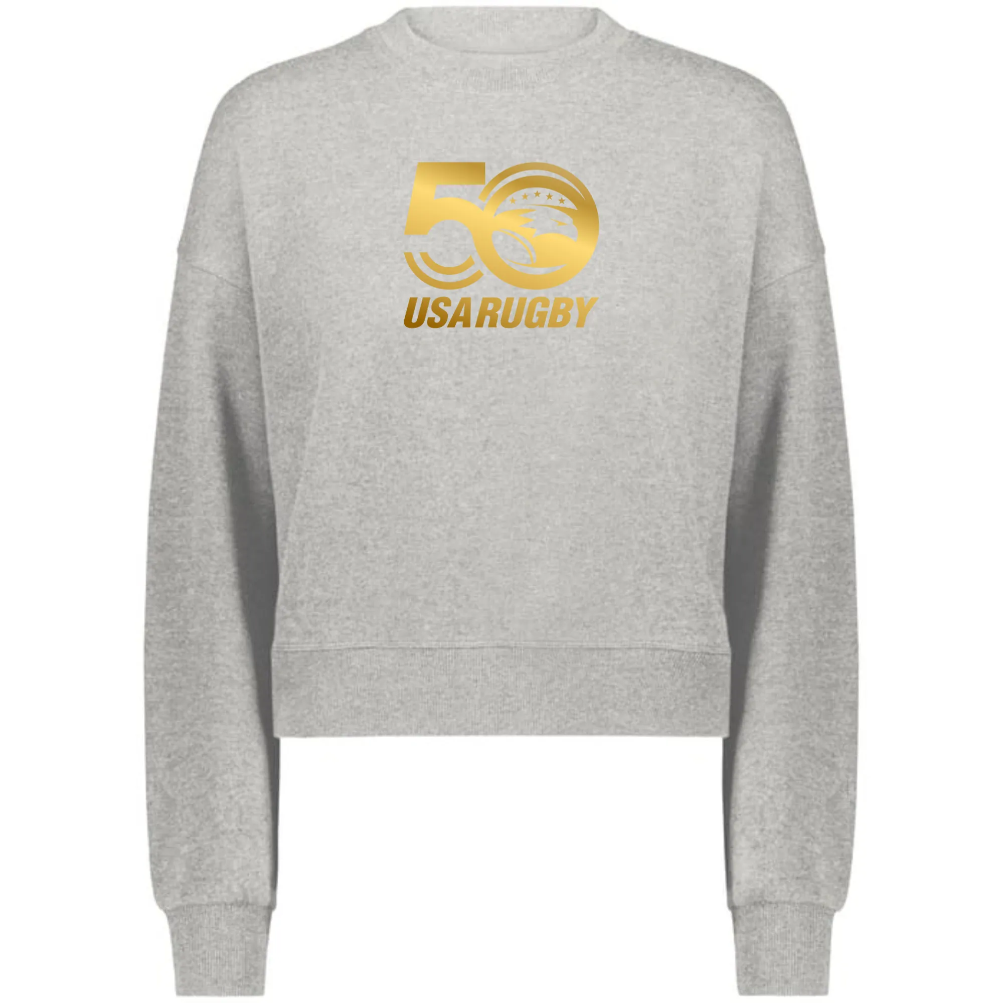 Women's USA Rugby 50th Slouchy Crew Sweatshirt