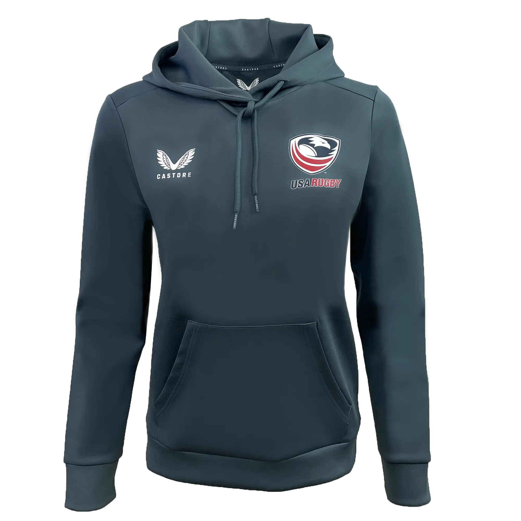 Women's USA Rugby Scuba Pullover Hoodie by Castore