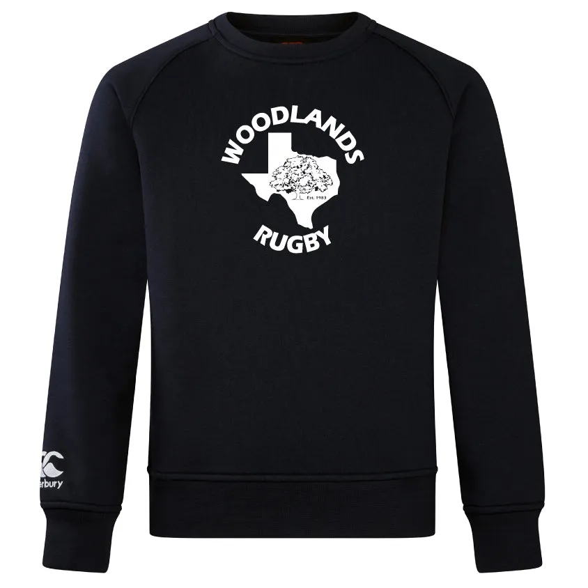 Woodlands Rugby Club Crew Sweatshirt by Canterbury