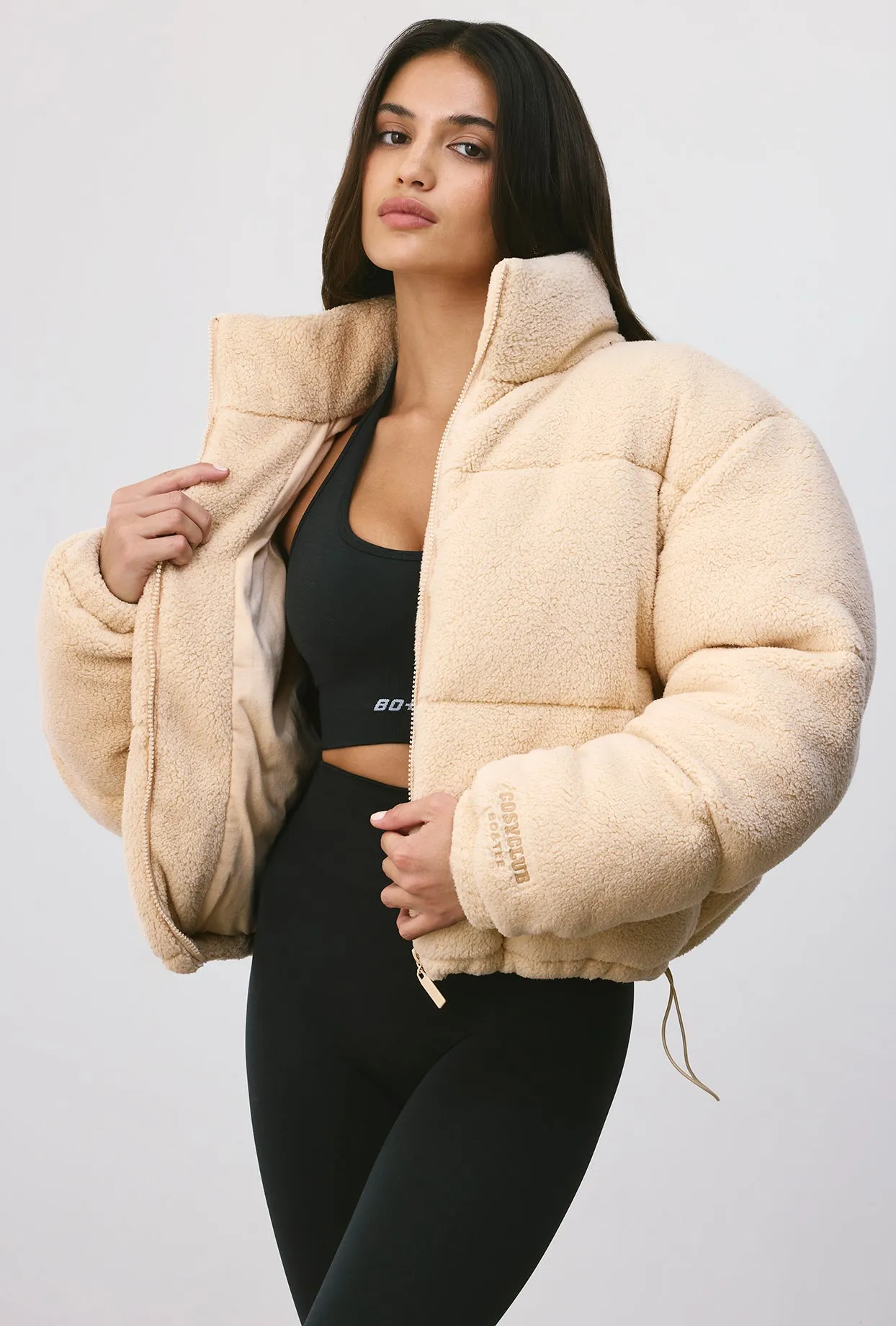 Wrap Up - Puffer Jacket in Cashmere