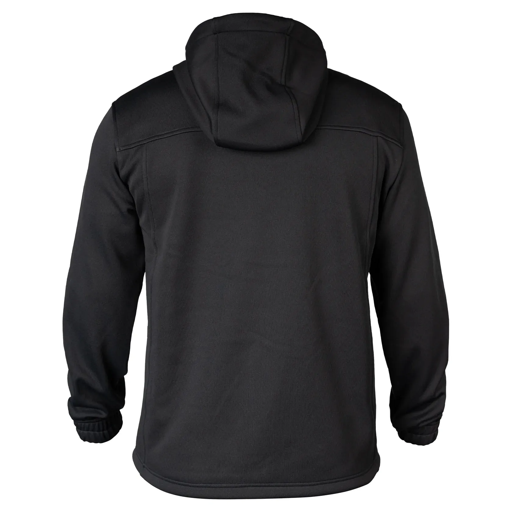 Xcel - Men's Drylock Hooded Water Repellent Bonded Fleece -Black