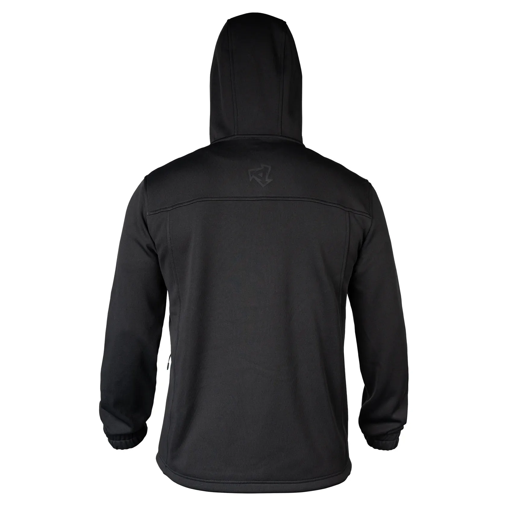 Xcel - Men's Drylock Hooded Water Repellent Bonded Fleece -Black