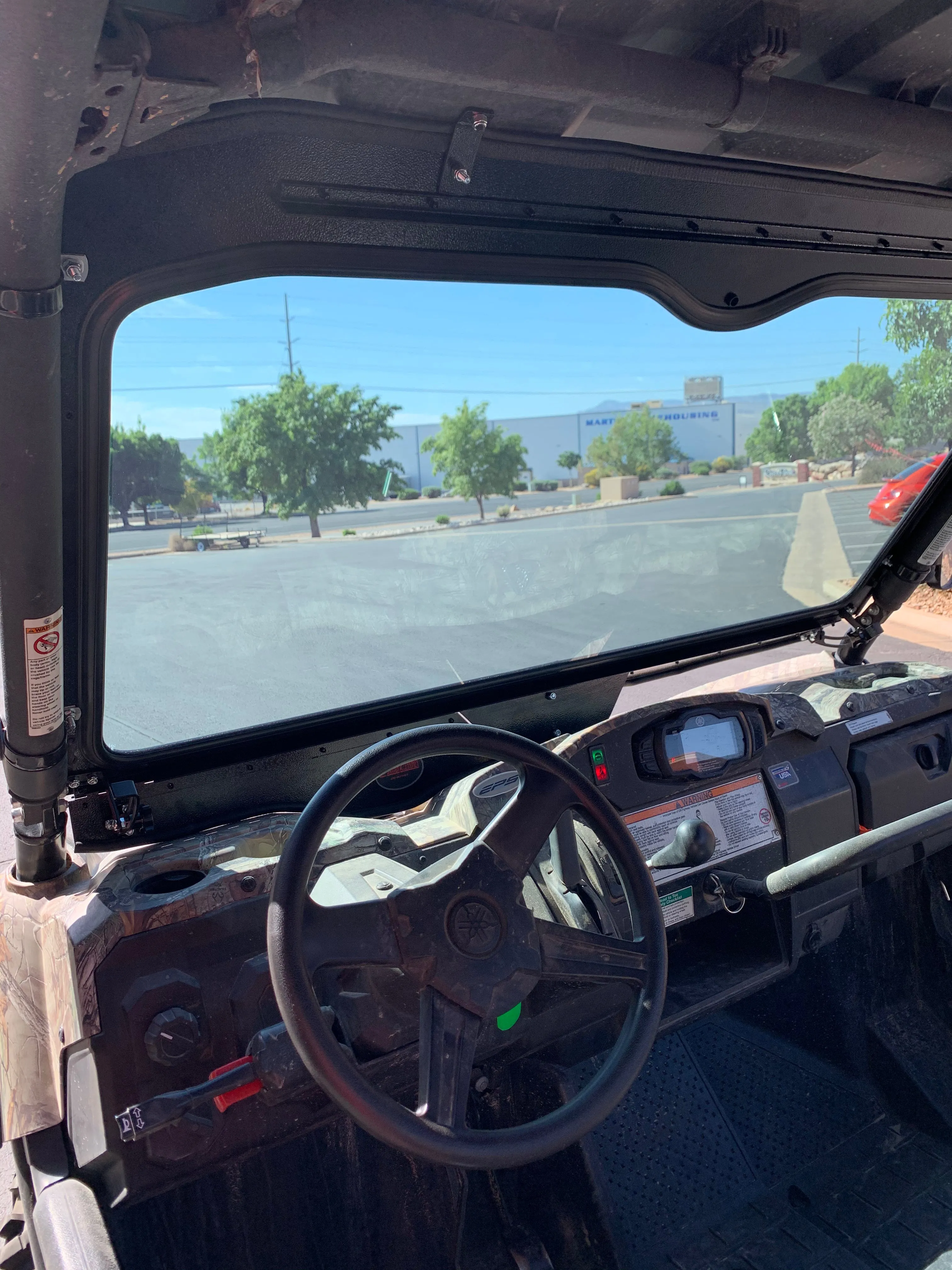 YAMAHA VIKING FRONT WINDSHIELD 700, EPS AND VI 2014 