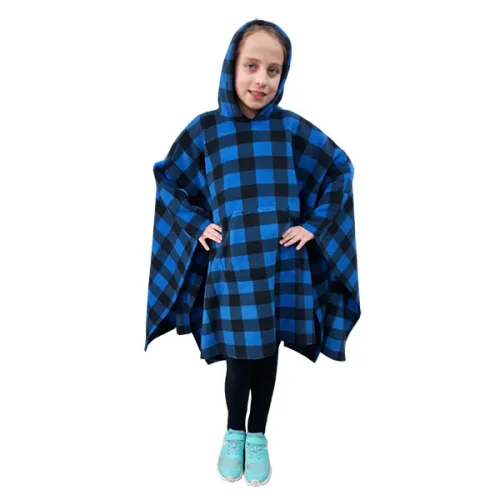 YOUTH HOODWINK BUFFALO CHECK BLUE