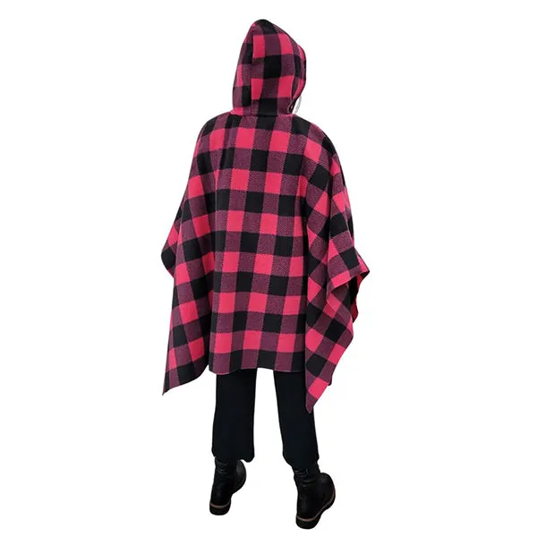 YOUTH HOODWINK BUFFALO CHECK FUCHSIA