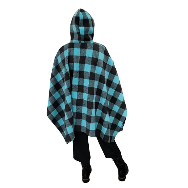 YOUTH HOODWINK BUFFALO CHECK TEAL