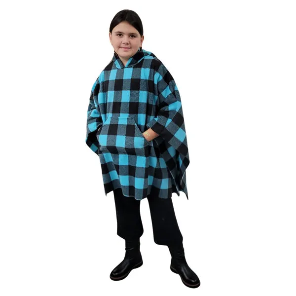 YOUTH HOODWINK BUFFALO CHECK TEAL