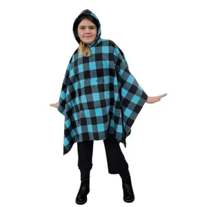 YOUTH HOODWINK BUFFALO CHECK TEAL
