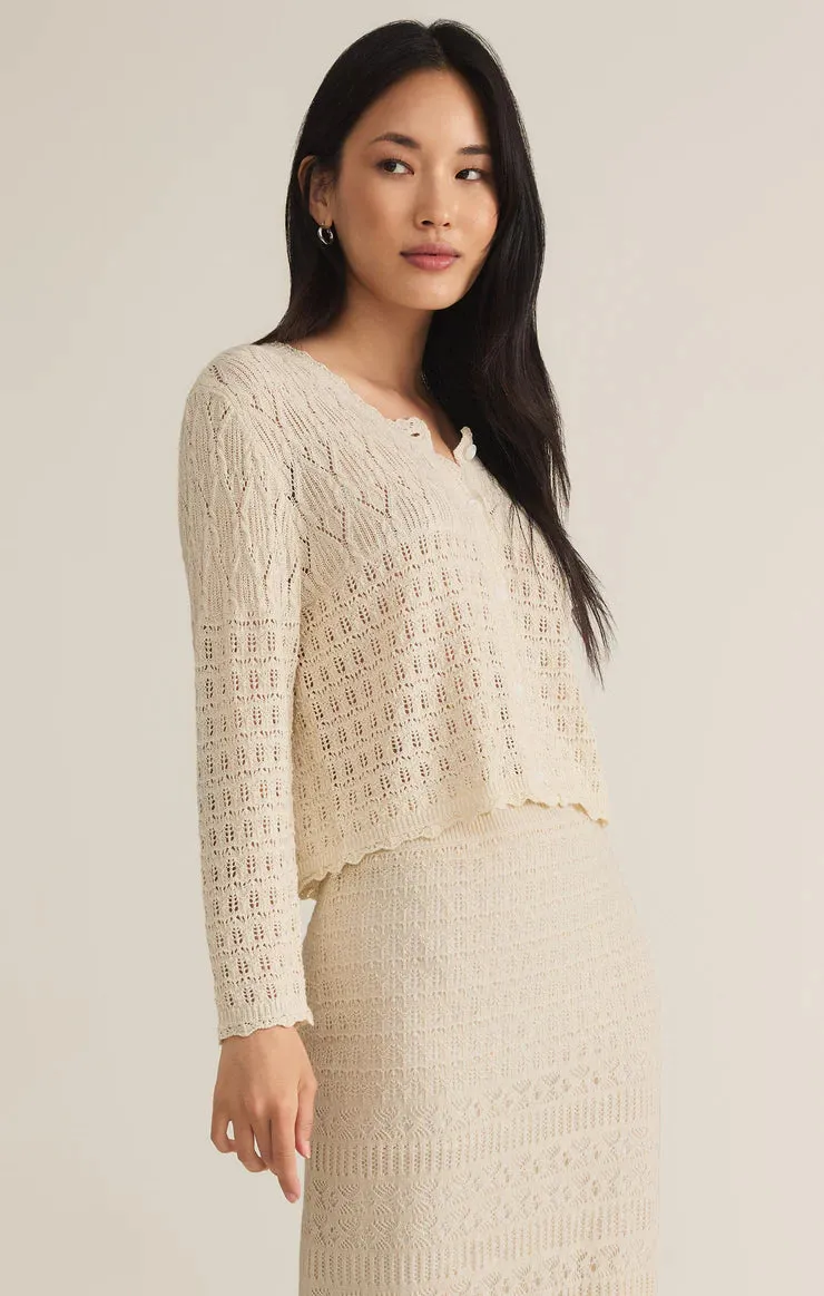 Z Supply Cardi Crochet Top