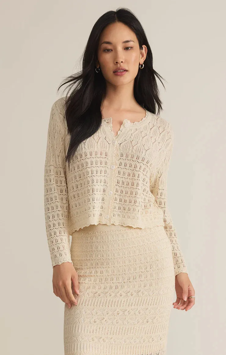 Z Supply Cardi Crochet Top